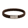 Premium Braided Suede Bracelet – Brown | Loun Jesterb