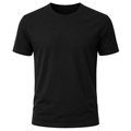 Premium Soft-Touch Cotton T-Shirt – Black | Loun Jesterb