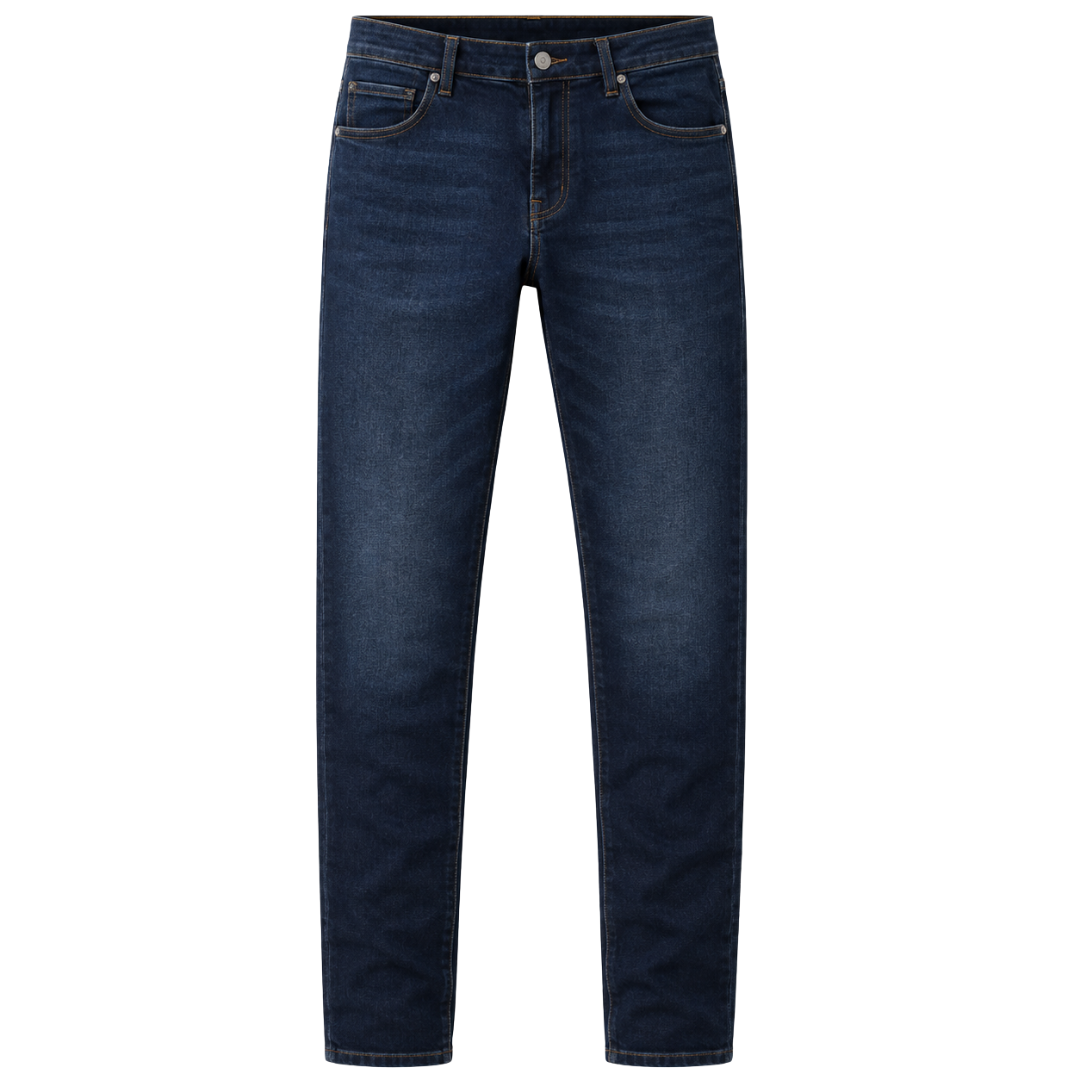 Premium Slim-Fit Denim Jeans – Dark Indigo | Loun Jesterb